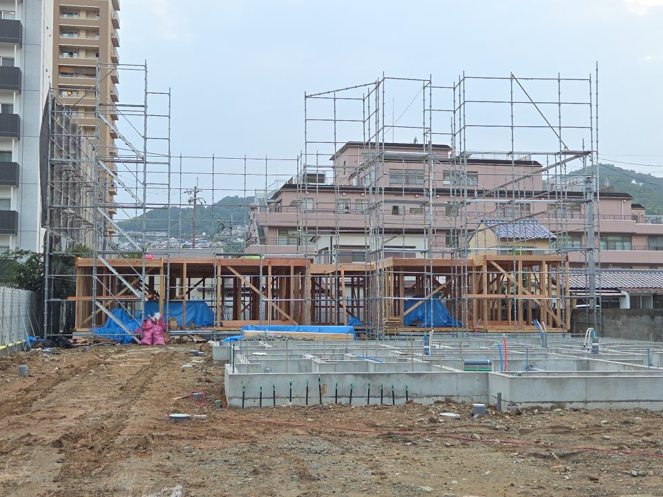 川西中央Ⅰの躯体工事開始 - 画像1